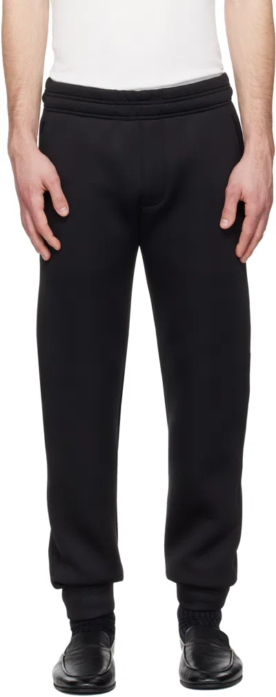 Entire Studios Black Slim Scuba Sweatpants