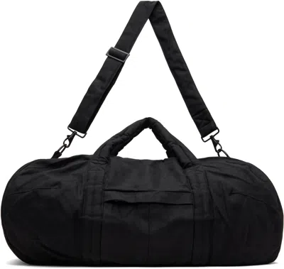 Entire Studios Black Standard Duffle Bag In Soot