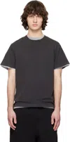 Entire Studios Black Standard T-shirt In Black