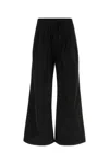 Entire Studios Front Pleats Wide-leg Cotton Pant In Sootso