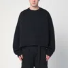 Shop Entire Studios Black Sweatshirt In Cotton