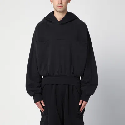 Entire Studios Black Sweatshirt In Organic Cotton