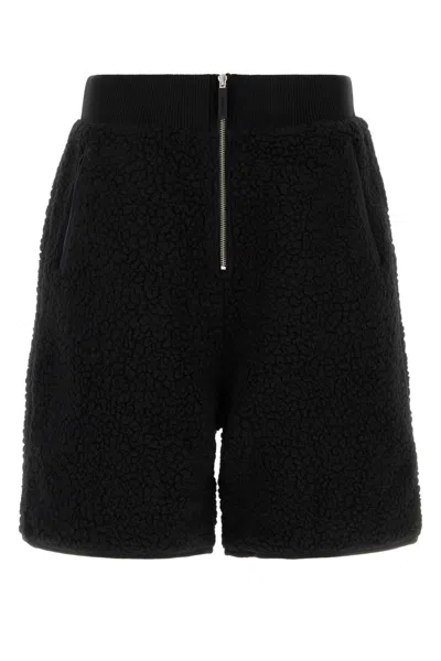 Entire Studios Teddy Bermuda Shorts In Black