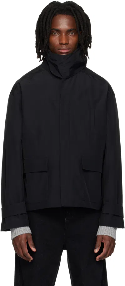 Entire Studios Black Trench Jacket