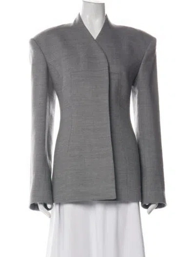 Pre-owned Entire Studios Blazer In Grey