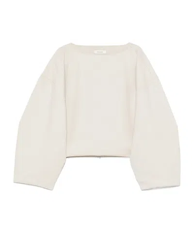 ENTIRE STUDIOS ENTIRE STUDIOS WIDE-LEG BOAT NECK JUMPER