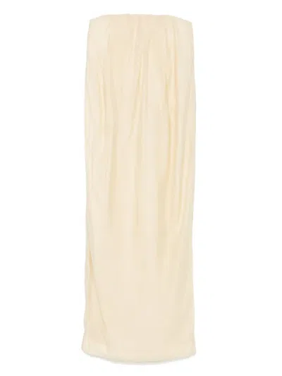Entire Studios Bob Maxi Dress In Neutrals