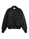 Entire Studios Bomber Jacket With Diamond-quilted Interior And Utility Pockets In Black