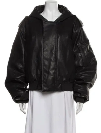 Pre-owned Entire Studios Bomber Jacket In Gray