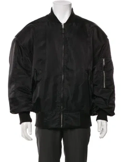 Pre-owned Entire Studios Bomber Jacket W/ Tags In Black