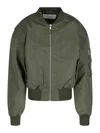 Entire Studios Bomber Zip In Green