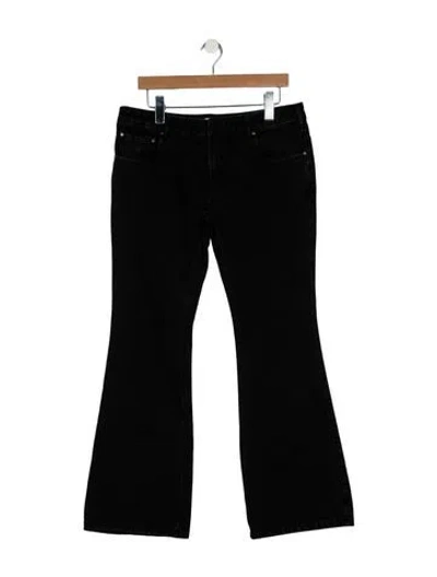 Pre-owned Entire Studios Bootcut Jeans In Black