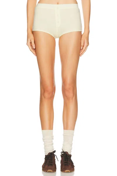 Entire Studios Booty Short In Neutral