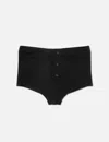 Entire Studios Booty Shorts In Black
