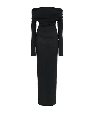 Entire Studios Bound Hunter Midi Dress In Black