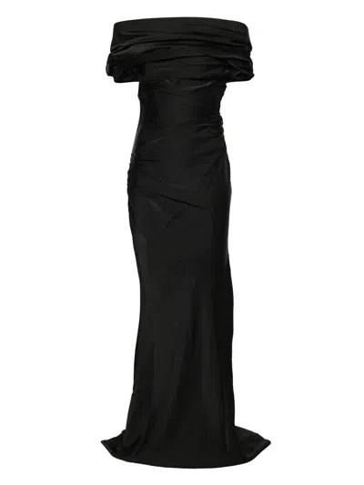 Entire Studios Bound Maxi Dress In Black