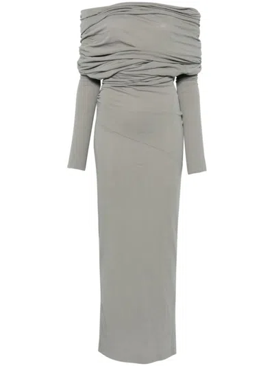 Entire Studios Bound Maxi Dress In Green