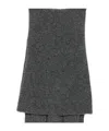 Entire Studios Bound Off-shoulder Sweater In Gray