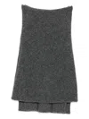 Entire Studios Bound Off-shoulder Sweater In Gray