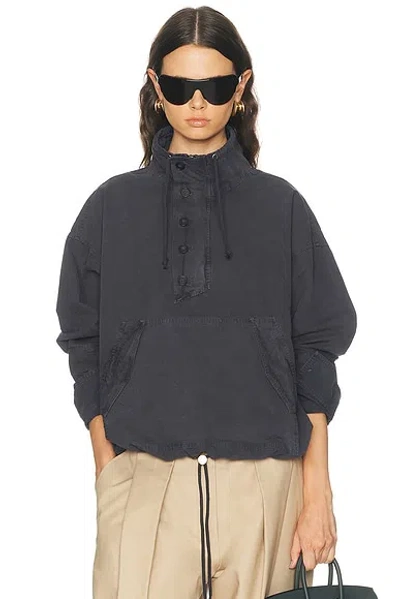 Entire Studios Bowery Anorak Jacket In Blue