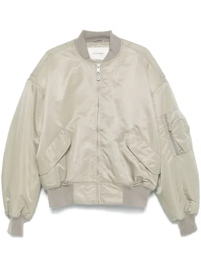 Entire Studios Broad Bomber In Gray