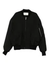Entire Studios Broad Bomber Jacket In Black
