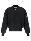 Entire Studios Broad Bomber Jacket In Black