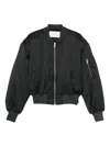 Entire Studios Broad Bomber Jacket In Black
