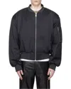 Entire Studios Broad Bomber Jacket In Black