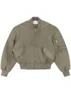 Entire Studios Broad Bomber Jacket In Brown
