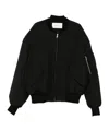 Entire Studios Bomber Jacket With Diamond-quilted Interior And Utility Pockets In Black