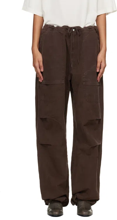Entire Studios Brown Barren Cargo Pants
