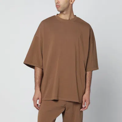 ENTIRE STUDIOS ENTIRE STUDIOS BROWN BOXY T-SHIRT