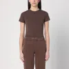 Entire Studios Aquatic Guard T-shirt Female Brown In Brown
