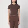 Entire Studios Cropped Crewneck T-shirt