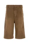 Entire Studios Bermuda Shorts With Knee Length And Pockets In Brown