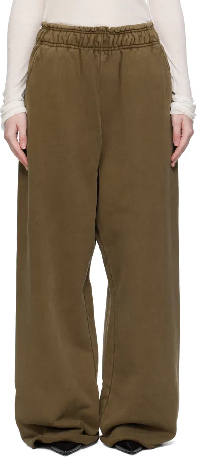 Entire Studios Brown Full Sweatpants