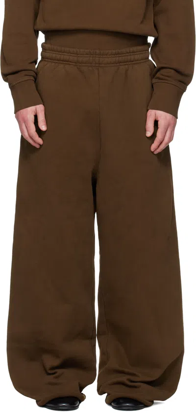 Entire Studios Brown Full Sweatpants