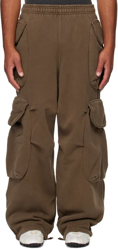 Entire Studios Brown Heavy Gocar Cargo Pants