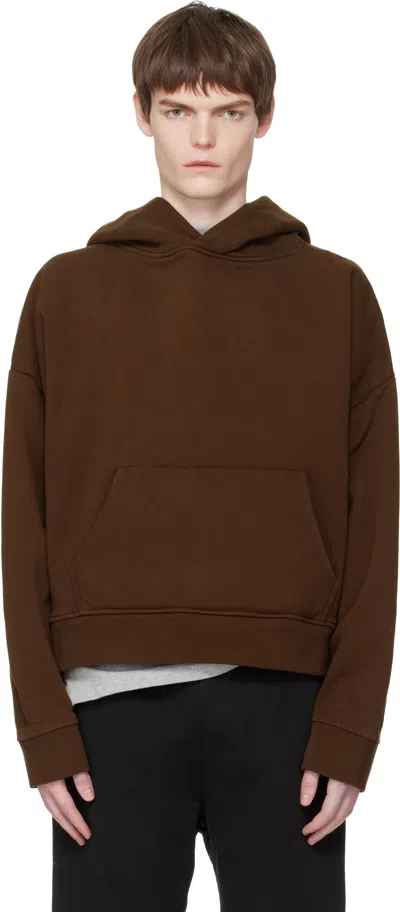 Entire Studios Brown Heavy Hoodie