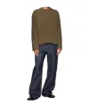 Entire Studios Brown Heavy Long Sleeve T-shirt In Multi