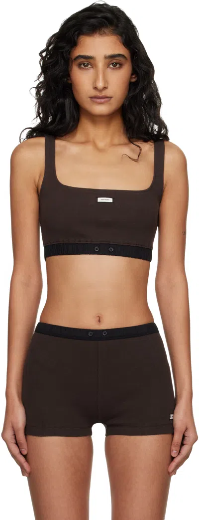 Entire Studios Brown Lounge Shorts
