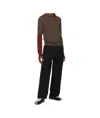 Entire Studios Brown Split Sleeve Polo In Brown