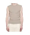 Entire Studios Gray Burns Knit Vest In Nude
