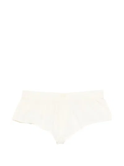 Entire Studios Button Shorts In White
