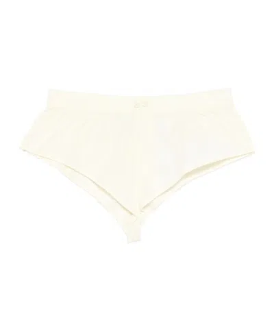 Entire Studios Button Shorts In White