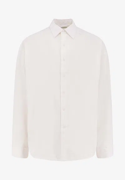 Entire Studios Buttoned Formal Shirt In White