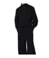 Entire Studios Buttoned Sweatshirt In Black