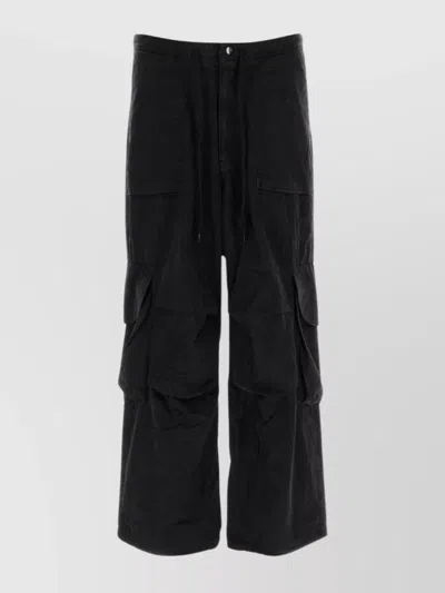 Entire Studios Cargo Pant In Cotton With Multiple Pockets In Iron