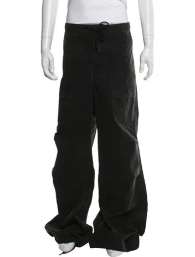 Pre-owned Entire Studios Cargo Pants In Black
